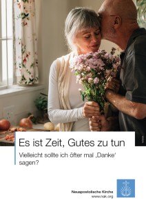 Es ist Zeit, Gutes zu tun. Vielleicht sollte ich öfter mal 'Danke' sagen?